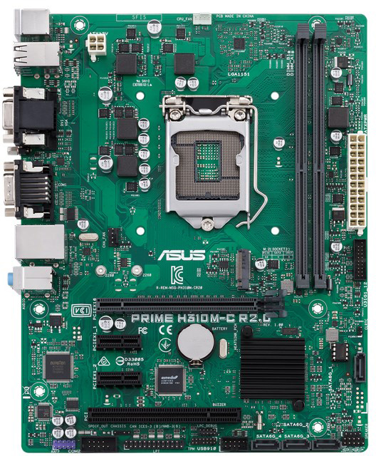 Asus Prime H310M-C R2.0 - Motherboard Specifications On MotherboardDB